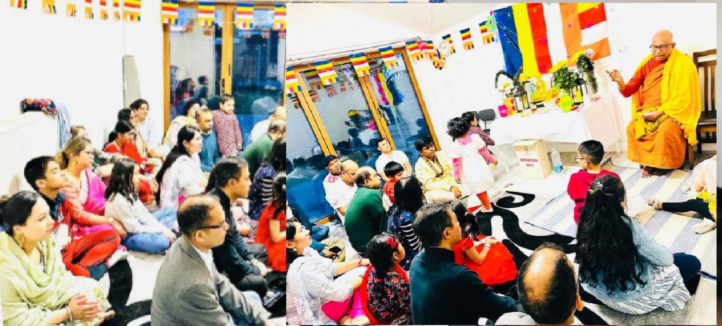 যুক্তরাজ্যে বাংলাদেশ বৌদ্ধ বিহারে শুভ 'বুদ্ধ পূর্ণিমা' পালিত